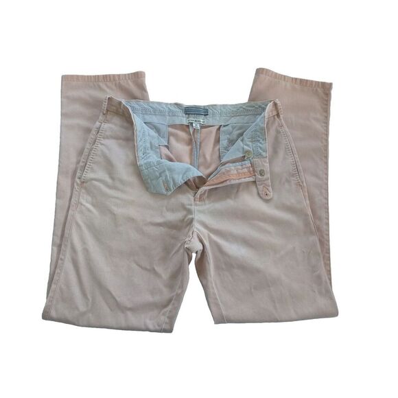 Peter Millar Men's 34 Chino Pants  Pleated Front Tapered Light Orange Inseam‎ 33 - Picture 2 of 13